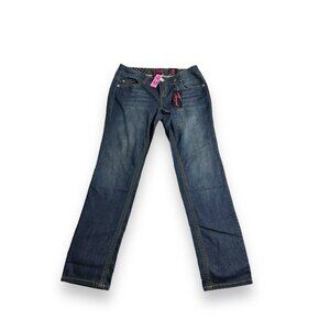 Torrid Blue Wash Straight Leg Jeans Womens 16 Cotton Stretch Denim Midrise